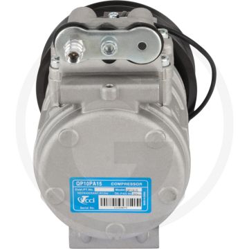 Aircocompressor 24V R134a Poelie Ø129mm 9-groeven