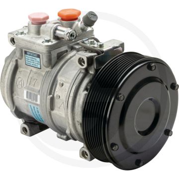 Denso Aircocompressor 12V R134a 8-groeven Poelie 140mm