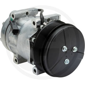 Aircocompressor 24V R134a Poelie Ø132mm PV8