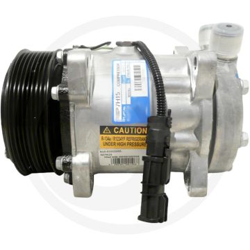 SANDEN Klimakompressor 12V R134a SD7H15-6060 8-groeven Poelie 120mm