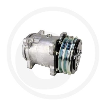 SANDEN Klimakompressor 24V R134a SD5H14 6632 Poelie 132mm 2-groeven