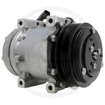 Klimakompressor 12V Ø119mm 8-groeven PV8 GV