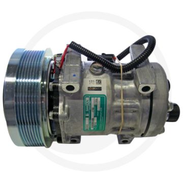 MAHLE Aircocompressor 12V R134a Rotolock Poelie 152mm 8-groeven