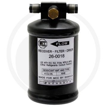 Filter/droger CS68–CS100 | Aansluitdraad M/flens | Lengte 160 mm | Draad #6 3/8
