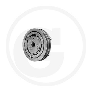 Magneetkoppeling 2-groeven Ø178 mm 12 Volt-HD York/Tecumseh 206/210