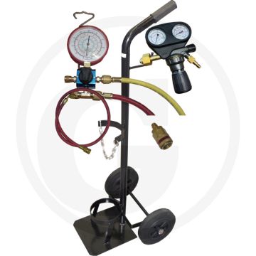 CGS Formeergas-set (Voor het op druk brengen met vormgas aan de hogedrukzijde voor R134a-systemen)
