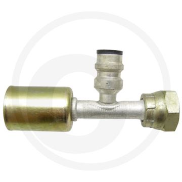 WAECO Koppeling 0° Aluminium 3/4"-16UNF DN10