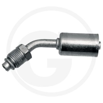 WAECO Koppeling 45° Gr.6 DN8 aluminium 5/8"-18UNF