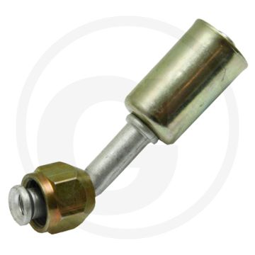 WAECO Koppeling 45° Aluminium 5/8"-18UNF Gr.6 (5/16") DN8