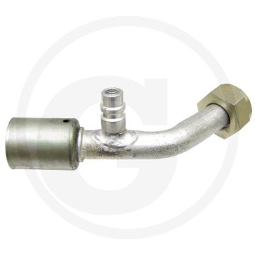 WAECO Koppeling 45° Aluminium 1"-14UNS Gr.10 (1/2") DN13