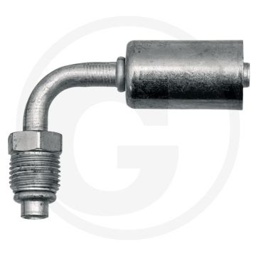 WAECO Koppeling 90° Gr.6 DN8 Aluminium 5/8"-18UNF