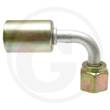 WAECO Koppeling 90° Aluminium 3/4"-16UNF Gr.8 DN10