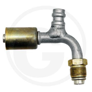 WAECO Koppeling 90° Gr.8 DN10 3/4"-18UNF Aluminium
