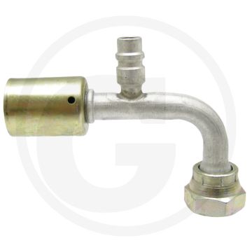 WAECO Koppeling 90° Aluminium 7/8"-14UNF Gr.10 (1/2") DN13