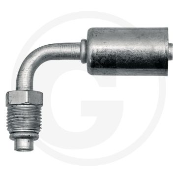 WAECO Koppeling 90° Gr.8 DN10 3/4"-18UNF Aluminium