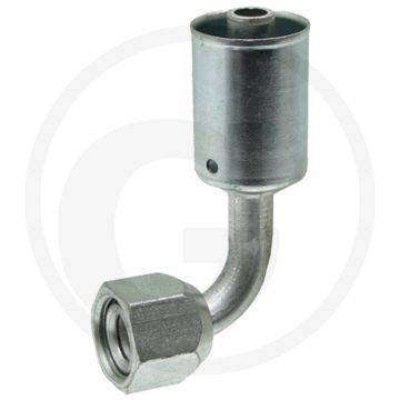 WAECO Koppeling 90° Aluminium Gr.8 DN10 3/4"-16UNF