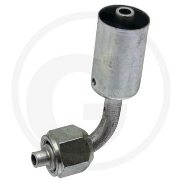 WAECO Koppeling 90° Gr.12 DN16 7/8"-14UNF Aluminium