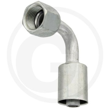 WAECO Koppeling 90° Aluminium | Gr.10 (1/2") DN13 | 7/8"-14UNF-2B