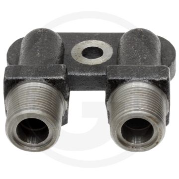 Aansluitadapter voor Seltec compressor TM13/15/16, O-ring 1" aansluitingen