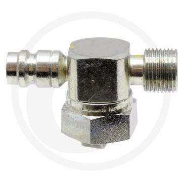 WAECO Compressor aansluiting 90° | Draad 1"‑14UNF‑2A / 7⁄8"‑14UNF‑2B