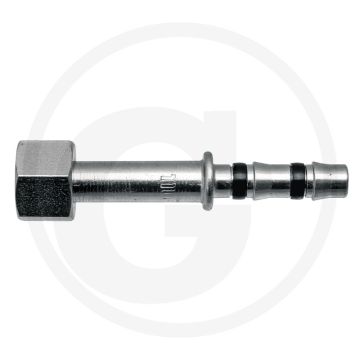 Manuli Rechte koppeling IG 3/4”-16-UNF 08 | Rechte koppeling maat 8 DN10, Gr.8 (13/32”)