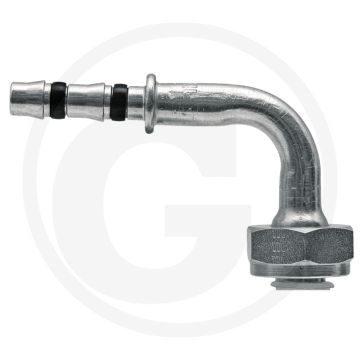 Manuli Koppeling 90° IG 1”-14-UNS 08 DN10 Gr.8 (13/32”) Aansl. F