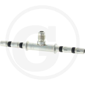 Manuli Rechte koppeling 06 06 met 1/4" SAE – DN8 Gr.6 Rechte koppeling