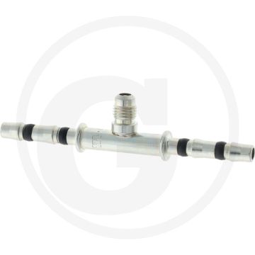 Manuli Rechte koppeling 12 12 met 1/4" SAE | Gr.12 (5/8") DN16 | 124mm | 47mm