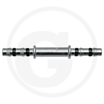 Manuli Rechte koppeling 12 12 – Gr.12 (5/8") DN16, lengte 124 mm