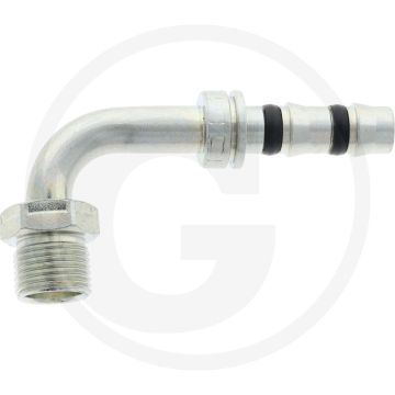 Manuli Koppeling 90° AG 3/4”-16-UNF 08 DN10 M Aansluiting