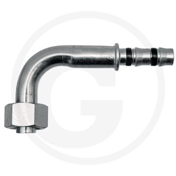 Manuli Koppeling 90° IG 3/4”-16-UNF 06 | Gr.6 DN8 | Aansluitwijze F