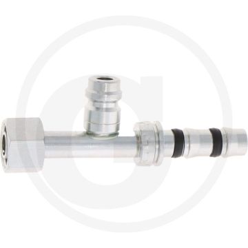 Manuli Koppeling 0° OR IG 7/8"-14-UNF 16 LPV Rechte koppeling DN22 Gr.16 (7/8")