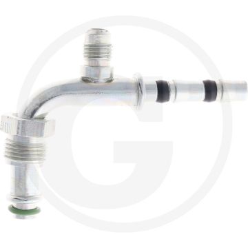 Manuli Koppel. 90° AG 5/8”-18-UNF 06 met 1/4SAE – Koppeling 90° DN8 Gr.6