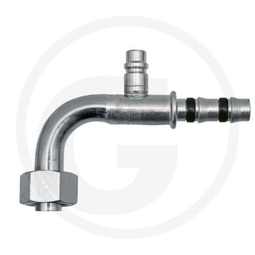 Manuli Koppeling 90° OR IG 1"-14-UNS 10 LPV – DN13 Gr.10 F-aansluiting
