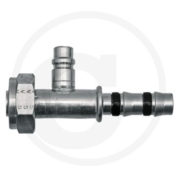 Manuli Koppeling 0° OR IG 1,1/16"-14-UNS 16 LPV Rechte koppeling DN22