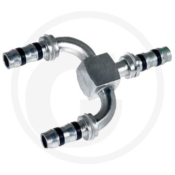 Manuli Y koppeling 10 10 10 - Gr.10 (1/2") DN13 koppeling maat 10