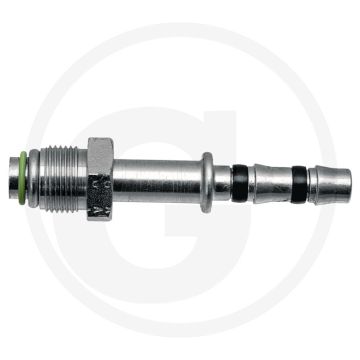 Manuli Rechte koppeling AG 1,1/16"-16-UN 12 | Rechte koppel. maat 12 DN16 M