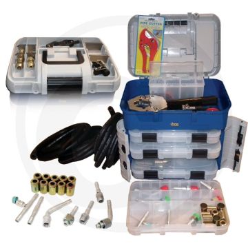 CGS Aircosysteem-leidingreparatieset (inclusief hydraulische slangenpers)