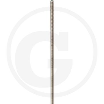 Draadeind M3 x 1000 DIN 976 Roestvrijstaal (V2A) Standaard draad