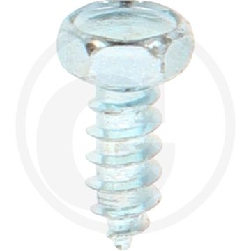VPE250 zeskantbouten M3x9,5 DIN 7976 gegalvaniseerd staal 4.8 zeskantkop