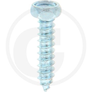 VPE250 zeskantbouten M3x16 DIN 7976 staal gegalvaniseerd 4.8 buitenzeskant