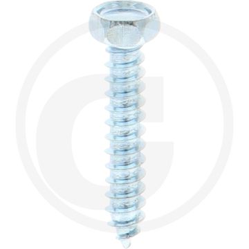 VPE250 zeskantbouten M3x19 DIN 7976 gegalvaniseerd staal 4.8 buitenzeskant