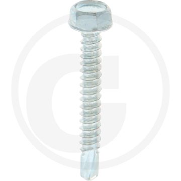 VPE500 zelfb. schroeven 4,2x32 DIN 7504 gegalvaniseerd staal zeskantkop