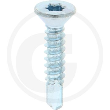 VPE500 zelfb. schroeven 4,8x25 DIN 7504 gegalvaniseerd staal T25 kruiskop