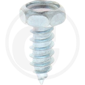 VPE250 zeskantbouten M4x13 DIN 7976 staal gegalvaniseerd kwaliteit 4