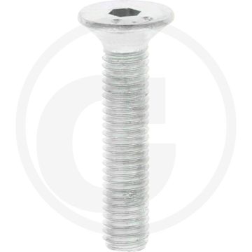 Verzonken bout M5 x 25 DIN 7991 Verzinkt Staal Binnenzeskant 800 N/mm²
