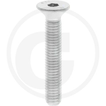 Verzonken bouten DIN 7991 M5 x 30 staal 8.8 gegalvaniseerd binnenzeskant