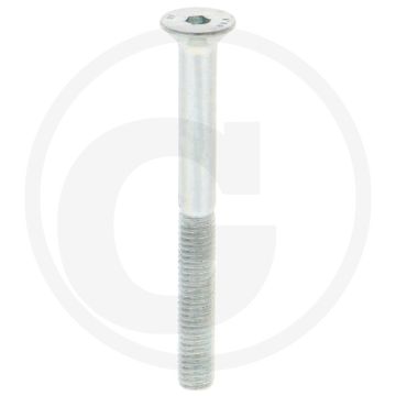 Verzonken bouten DIN 7991 M5 x 50 staal 8.8 gegalvaniseerd binnenzeskant ISO 10642