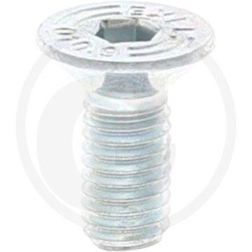 Verzonken bout M5 x 12 DIN 7991 Staal 10.9 Gegalvaniseerd Binnenzeskant