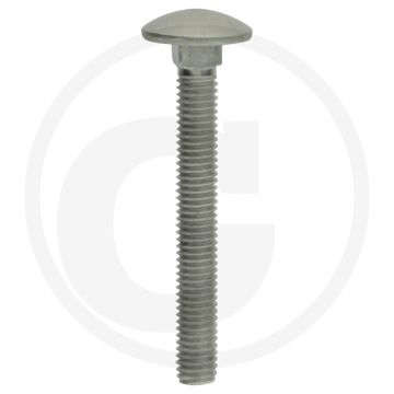 Slotbout M5 x 40, DIN 603, Roestvrijstaal (V2A), Kwaliteitsklasse 7